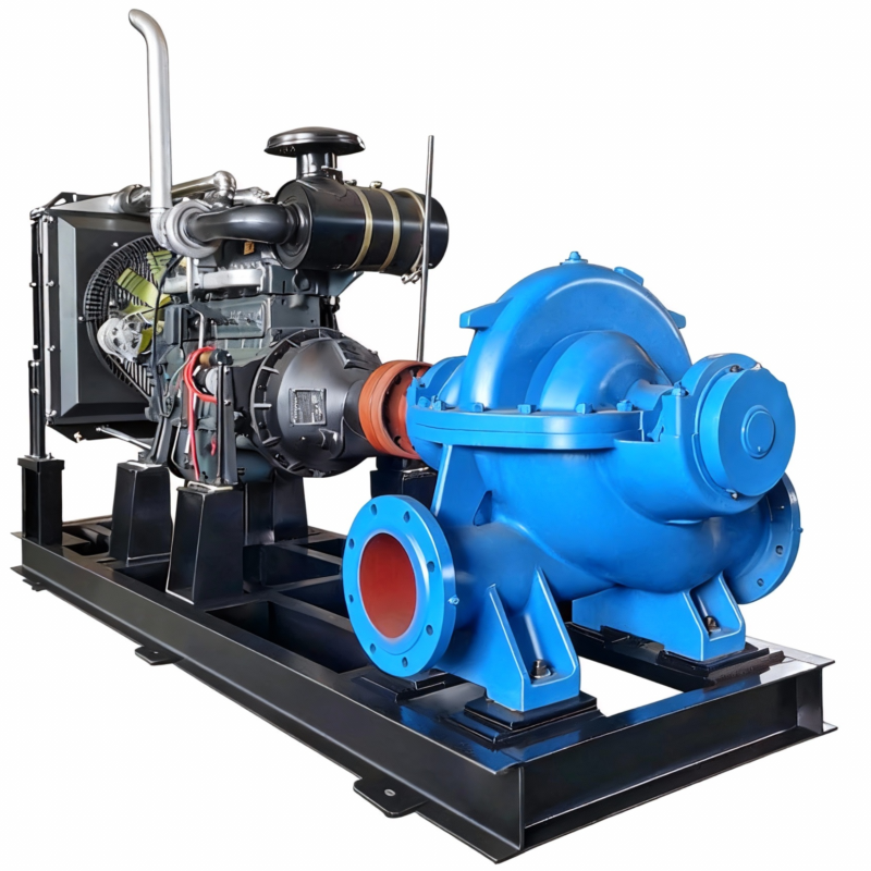 Diesel double suction centrifugal pump